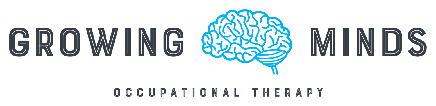 Growing Minds OT - Color logo with background